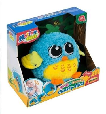 PELUCHE CON VIBRACION PAJARITO