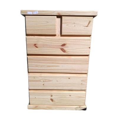 comoda chifonier de pino 80x120x42 cajonera: 4 largos 2 cortos