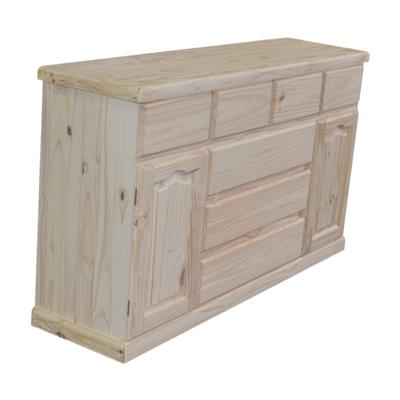 comoda de pino 160cmx90cm xcaj chifonier cajonera con puerta