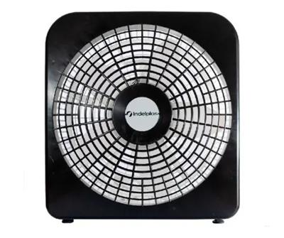 VENTILADOR DE PISO 12 INDELPLAST DECO IV COLOR:NEGRO