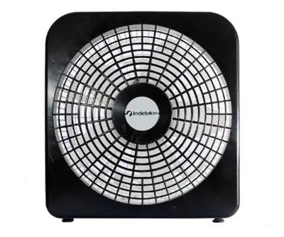 ventilador de piso 12 indelplast deco iv color:negro