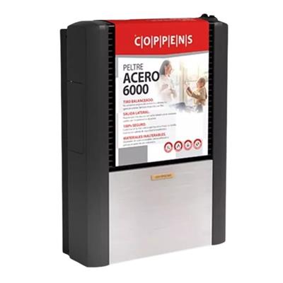 CALEFACTOR COPPENS PELTRE ACERO 6000 GN TBU DERECHO