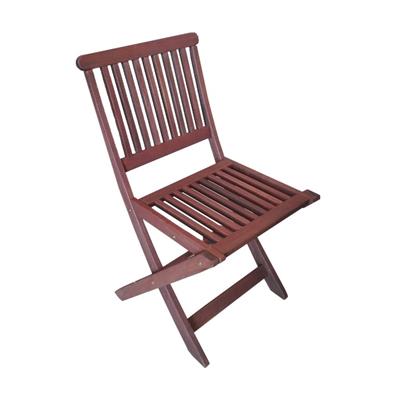 silla de jardin madera plegable color cedro
