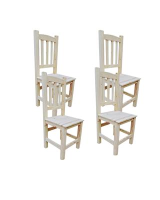 SET POR 4 SILLA DE COMEDOR OTOÑO