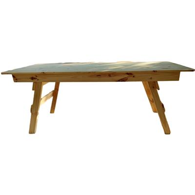 MESA PLEGABLE DE PINO