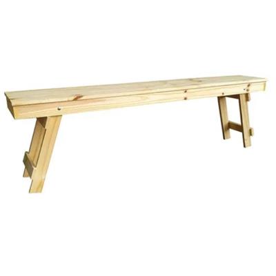 BANCO PLEGABLE DE PINO QUINCHO 2MTS REBATIBLE
