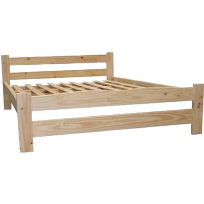 CAMA DE PINO 2PLAZA 140CM PINO ECO