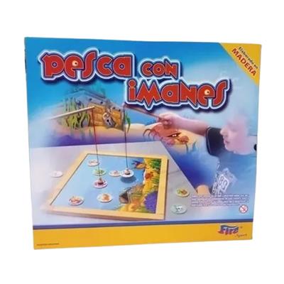JUEGO DE PESCA CON HIMAN EN MADERA