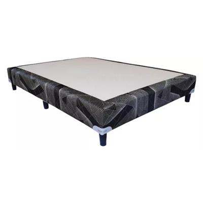 BASE SOMMIER 190X140X20 MAXIKING ZAFIRO COLOR NEGRO/DORADO