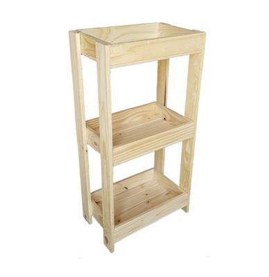 VERDULERO RECTO DE PINO 48X95X30