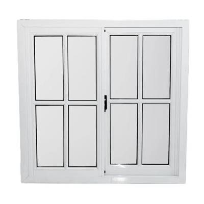 VENTANA ALUMINIO 120X100 VIDRIO REPARTIDO