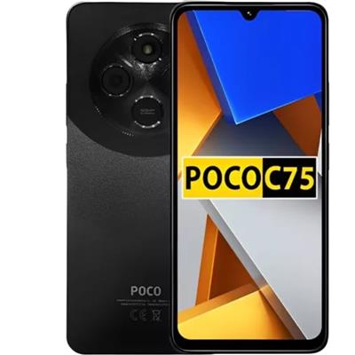 CELULAR XIAOMI POCO C75 128/6GB COLOR NEGRO