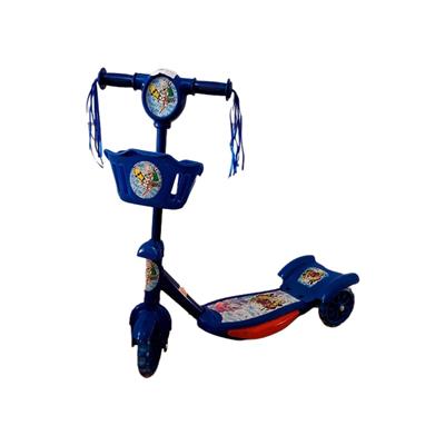 MONOPATIN AZUL 3 RUEDAS CON LUCES Y MUSICA