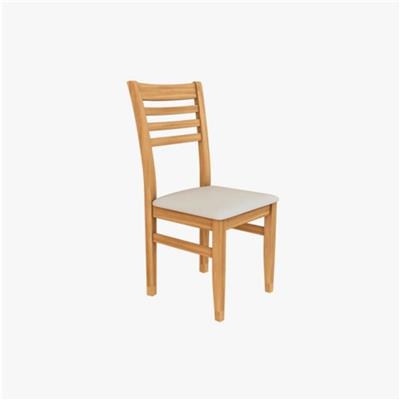 SILLA DE COMEDOR MACIZO CORPUS ADM HORIZONTAL MIEL