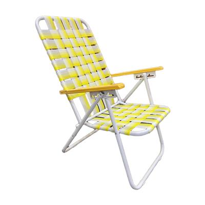 REPOSERA CAÑO 7/8 5 POS COLOR AMARILLO Y BLANCO