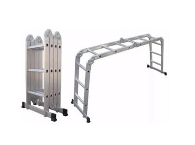 ESCALERA ALUMINIO 12 ESCALONES 3.47ALTO MULTIPLES POSC