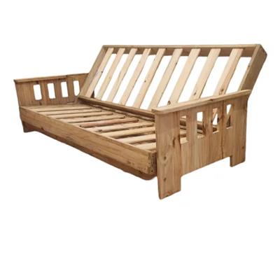 estructura madera macizo de futon color:miel