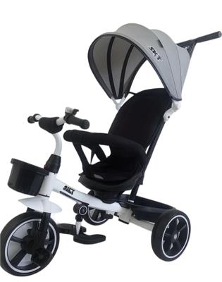 TRICICLO LATAPY CON MANIJA Y CAP/GIRATORIA BLANCO