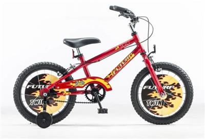 BICICLETA R16 FUTURA TWIN/BEACH NENE EVERSIDE C/RUEDITAS AZUL 