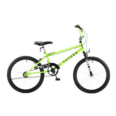bicicleta r20 futura bmx pintada overside racer kids ( verde )