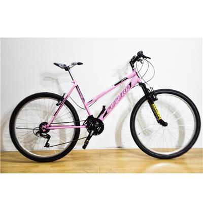 BICICLETA R24 FUTURA TECHNO MTB 21V DAMA C/GRIPSHIFT ( ROSA PALO )
