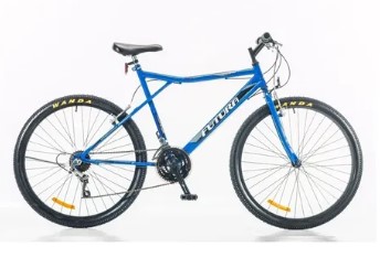 BICICLETA R24 FUTURA TECHNO 21V VARON C/GRIPSHIFT ( AZUL )