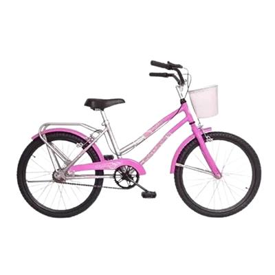 BICICLETA R20 FUTURA NENA PASEO CANASTO ( VIOLETA/BLANCO