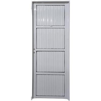 PUERTA ALUMINIO ACANALADA CIEGA 80X200 DERECHA