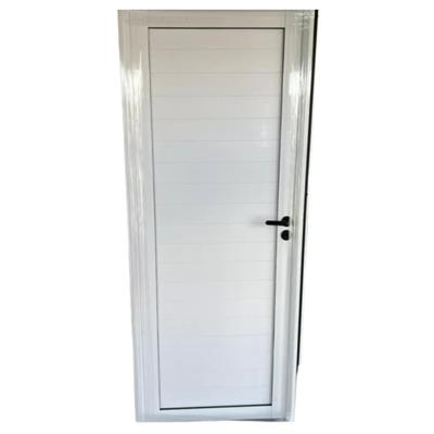 puerta de aluminio tubular 25