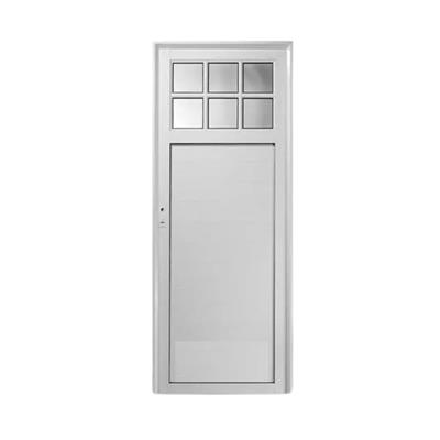 PUERTA DE ALUMINIO 70X200 CON VIDRIO DERECHA