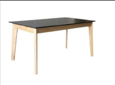 MESA DE COMEDOR 140X80 MESA TULIP TAPA DE MELAMINA MESA DE COMEDOR 140X80 MESA TULIP TAPA DE MELAMINA