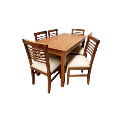 JUEGO DE COMEDOR + 6 SILLAS ANTONIA 