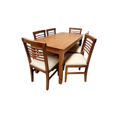 juego de comedor  1.50x0.80 mesa + sillas antonia (paraiso)