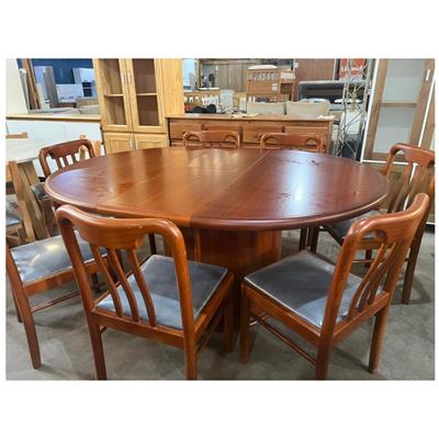 JUEGO DE COMEDOR FC DE ROBLE