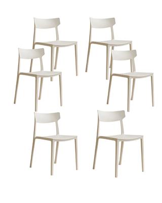 SILLA DE COMEDOR PLASTICA MARE POR 6 UNIDADES 