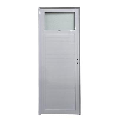 PUERTA ALUMINIO 80X200 CON VIDRIO IZQUIERDA
