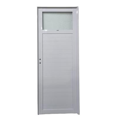 PUERTA ALUMINIO 80X200 CON VIDRIO DERECHA