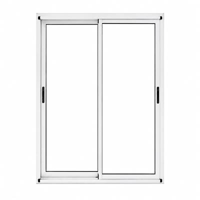 VENTANA DE ALUMINIO 200X200 LINEA MODENA BALCON COLOR BLANCO