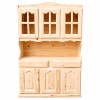 MODULAR DE PINO -6 PUERTAS Y 2 CAJONES