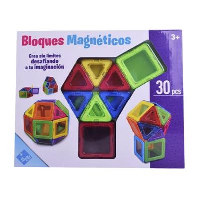 BLOQUES MAGNETICOS 30 PIEZAZ