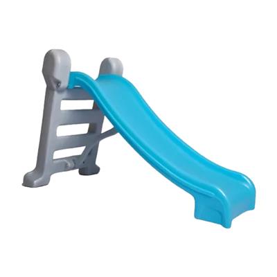 TOBOGAN DE PLASTICO MEDIANO COLOR CELESTE Y GRIS