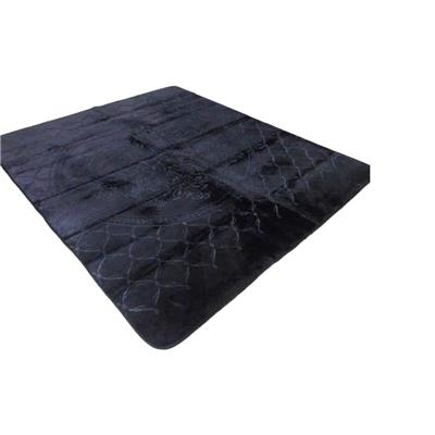 ALFOMBRA COLOR NEGRA