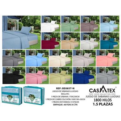 JUEGO DE SABANA CASATEX 1 PL 1/2 