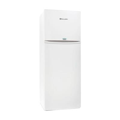 HELADERA CON FREEZER ARRIBA COLUMBIA NOFROST 413 LTS COLOR BLANCO