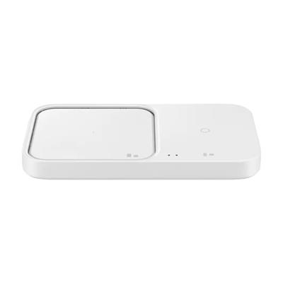 CARGADOR CELULAR DUO INALAMBRICO TIPO C 15W SAMSUNG SIN CABLE COLOR BLANCO