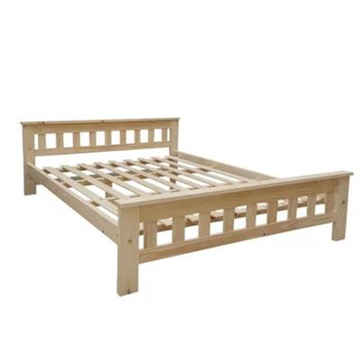 CAMA DE PINO 2 PLAZAS