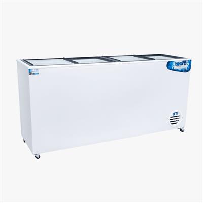FREEZER TEORA FH800TV COMERCIAL 800 2120X700X1000 (FRENTE/PROF/ALTO) TAPA DE VIDRIO PLANA 