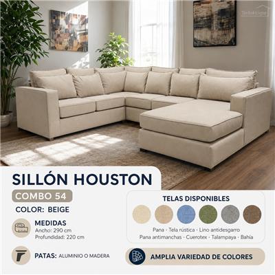 SILLON DE LIVING 4 CUERPOS HOUSTON COD:54