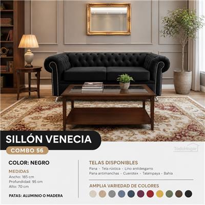 SILLON DE LIVING 3 CUERPOS VENECIA COD:56
