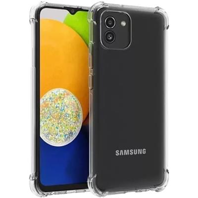 FUNDA PARA SAMSUNG A03 TRANSPARENTE